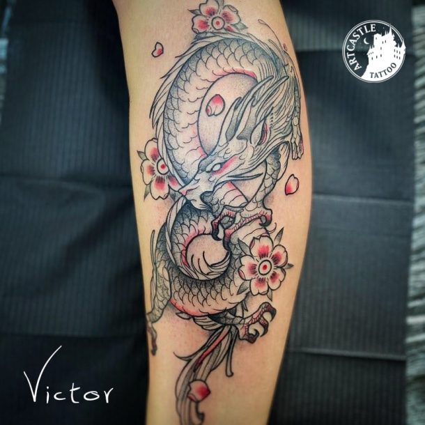 Victor voorbeeld tattoo