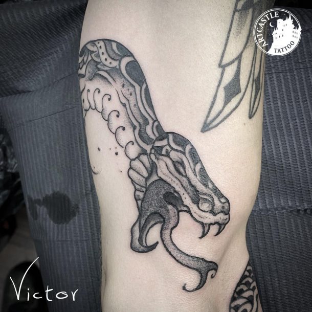 Victor voorbeeld tattoo