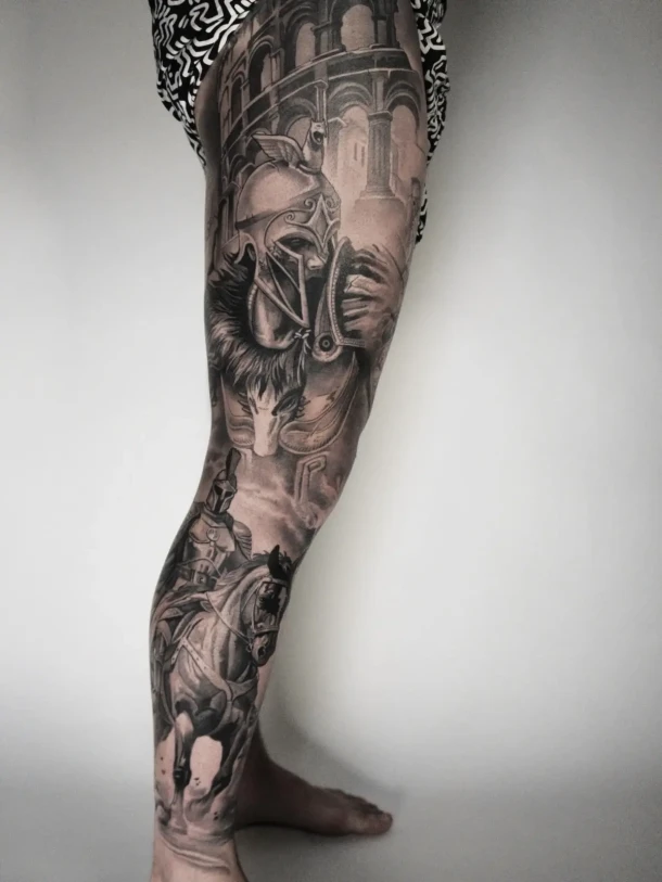 Mate voorbeeld tattoo