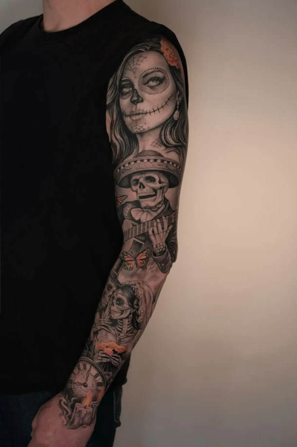 Mate voorbeeld tattoo