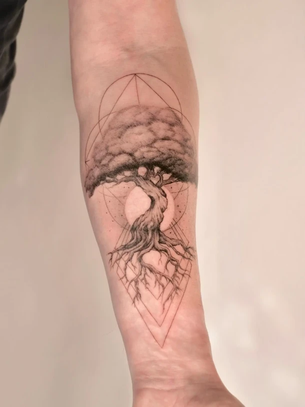 Karim voorbeeld tattoo