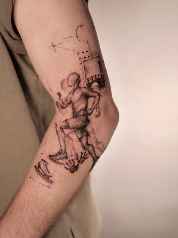 Niki voorbeeld tattoo
