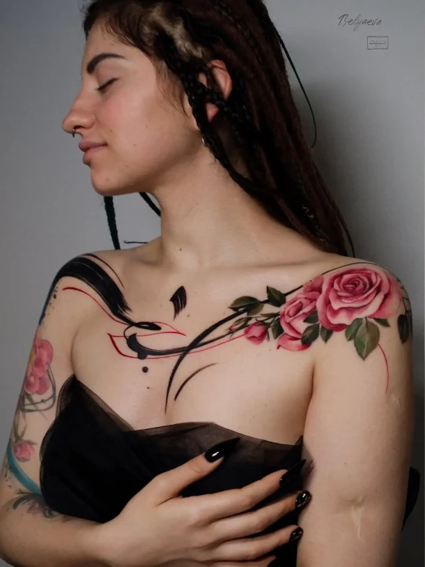Sasha voorbeeld tattoo