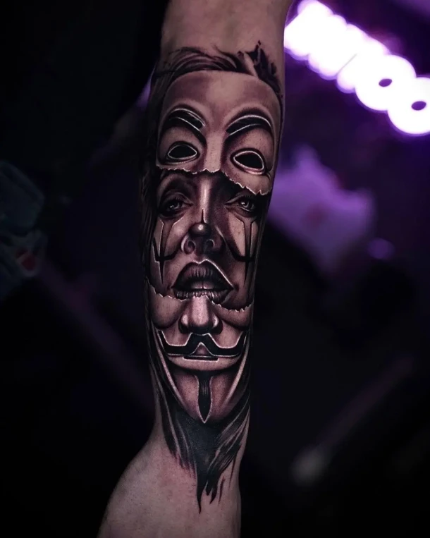Georgi voorbeeld tattoo