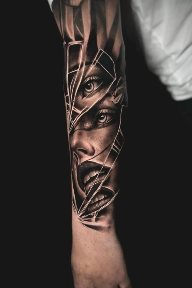 Georgi voorbeeld tattoo