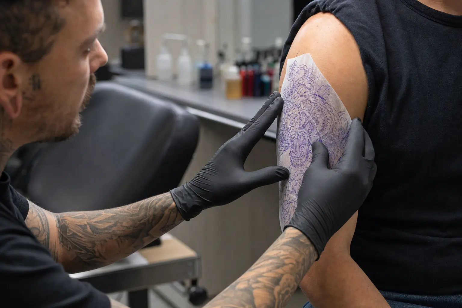 De plek bepaalt mee hoe een tattoo valt en veroudert.