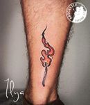 ArtCastleTattoo Tattoo ArtiestPrive Ilya Match on ankle Color